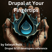 Drupal at your fingertips book cover